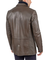 Men Genuine Leather Blazer Sport Coat 14